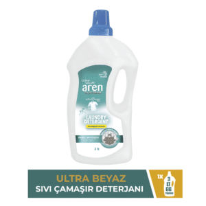 Aren Platinum Sıvı Çamaşır Deterjanı 3 lt – Beyazlar için