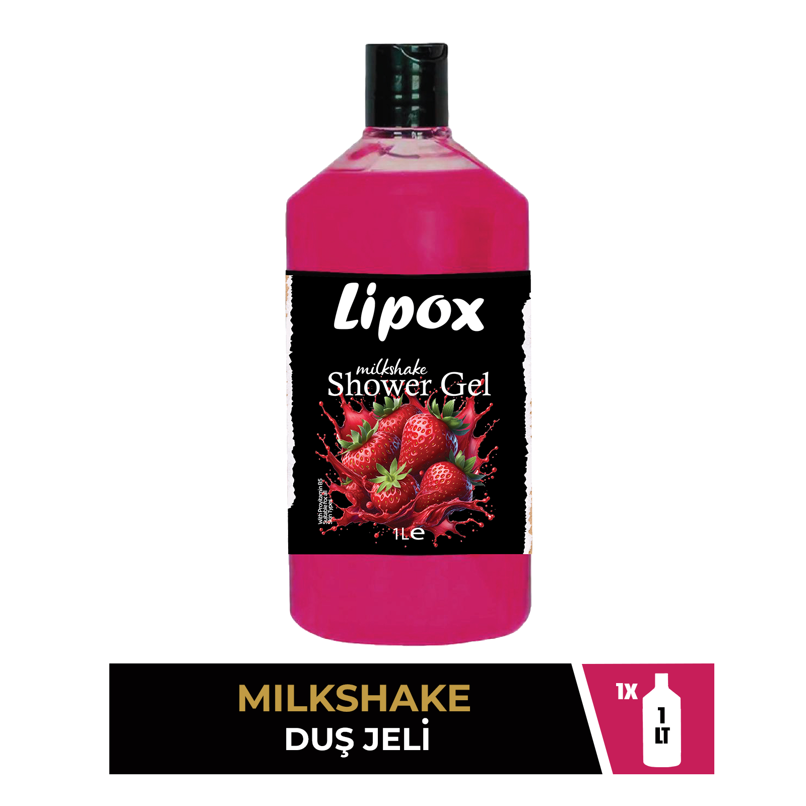 Libox Milkshake Vücut Jel Şampuanı 1000ml