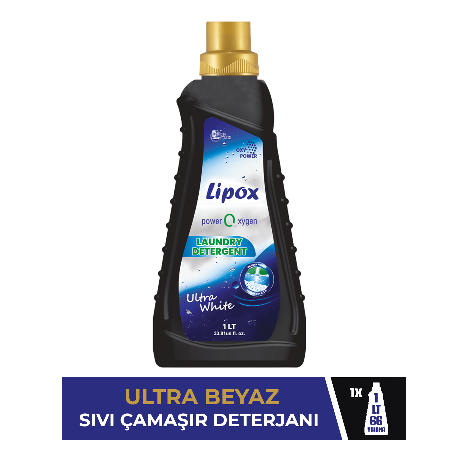 Libox Sıvı Çamaşır Deterjanı 1 lt – Beyazlar için