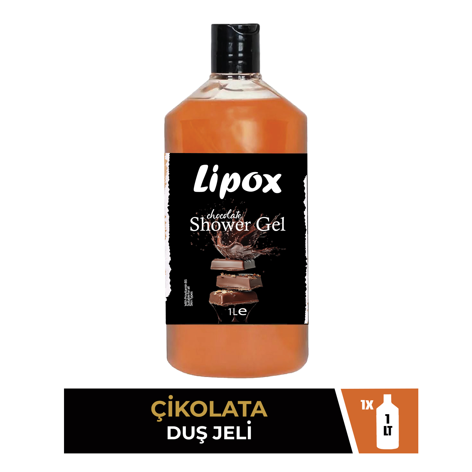 Libox çikolatalı Vücut Jel Şampuanı 1000ml